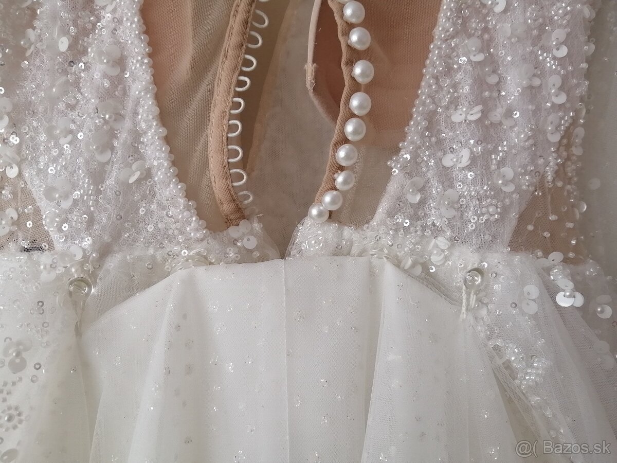 Svadobné šaty M 38 - 7