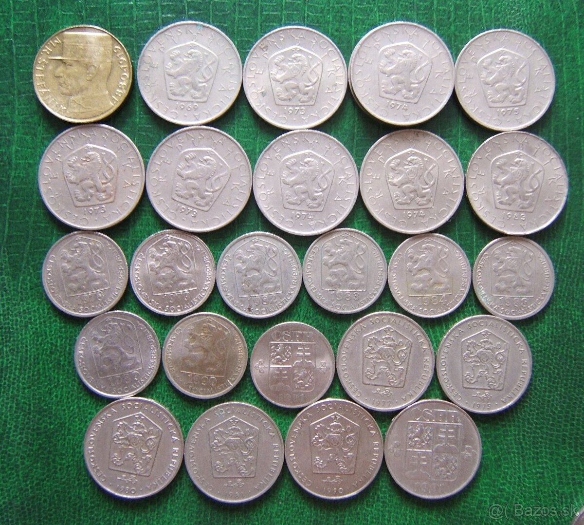 mince nemecko československo SR 1942 - 7