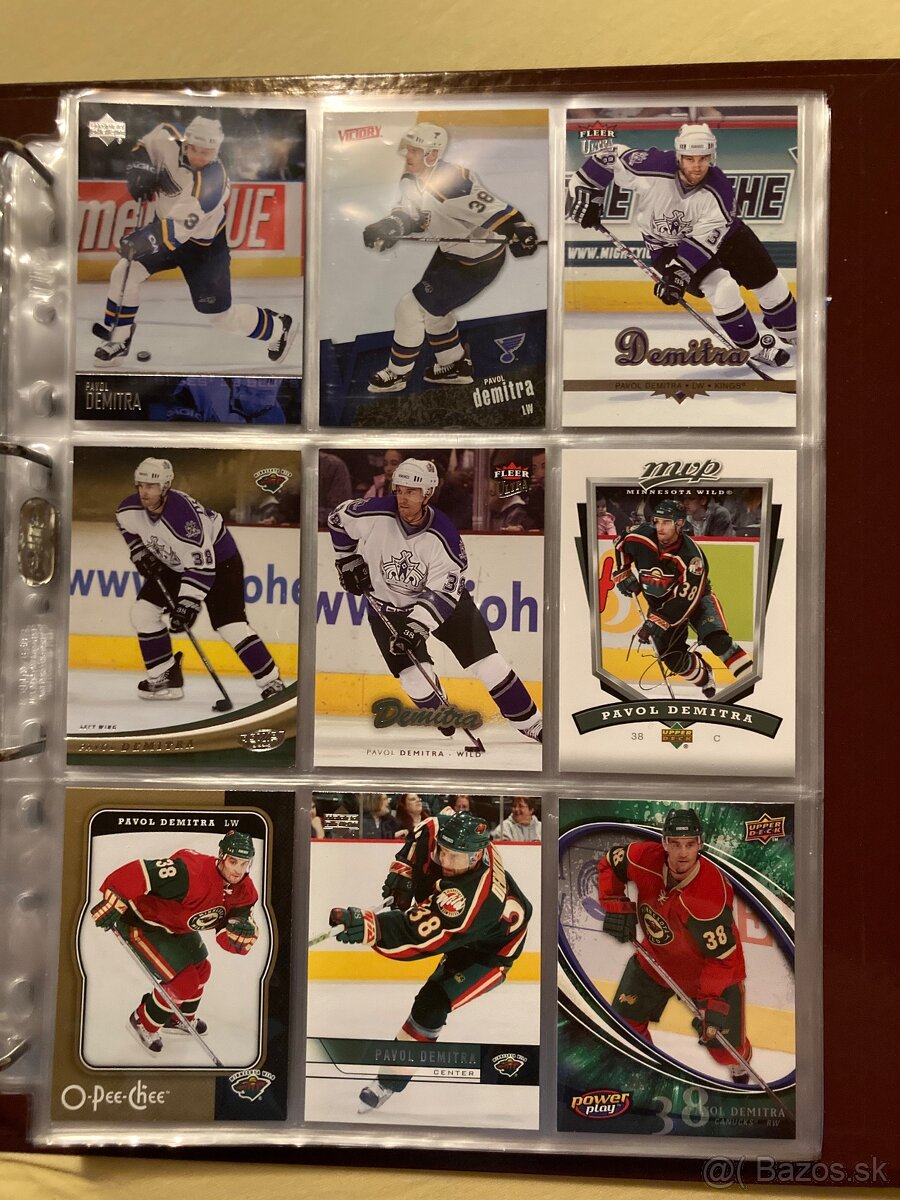 Slovaci v NHL - hokejove karty - 7