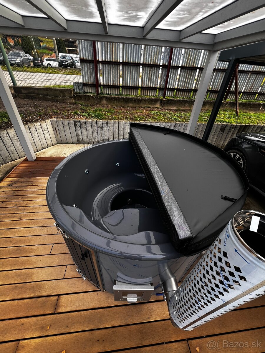 Luxusná kúpacia kaďa s integrovanou pecou - 7