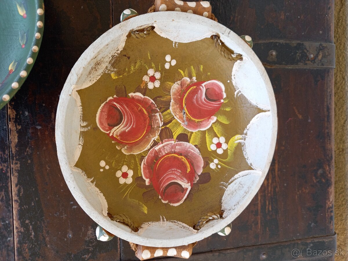 Malované dekorácie z dreva - 7