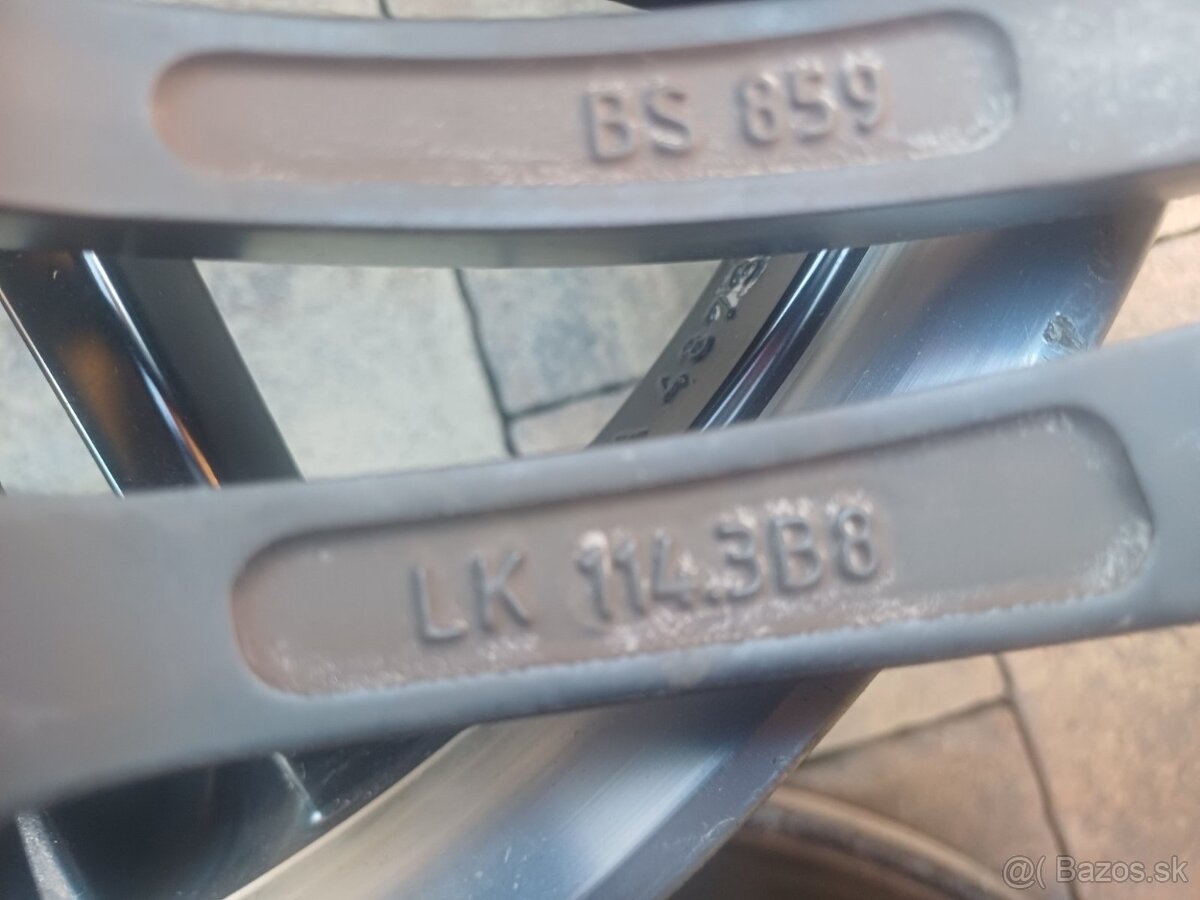 Hlinikove disky Hyundai/Kia/Mitsubishi R19, 5x114,3 - 7