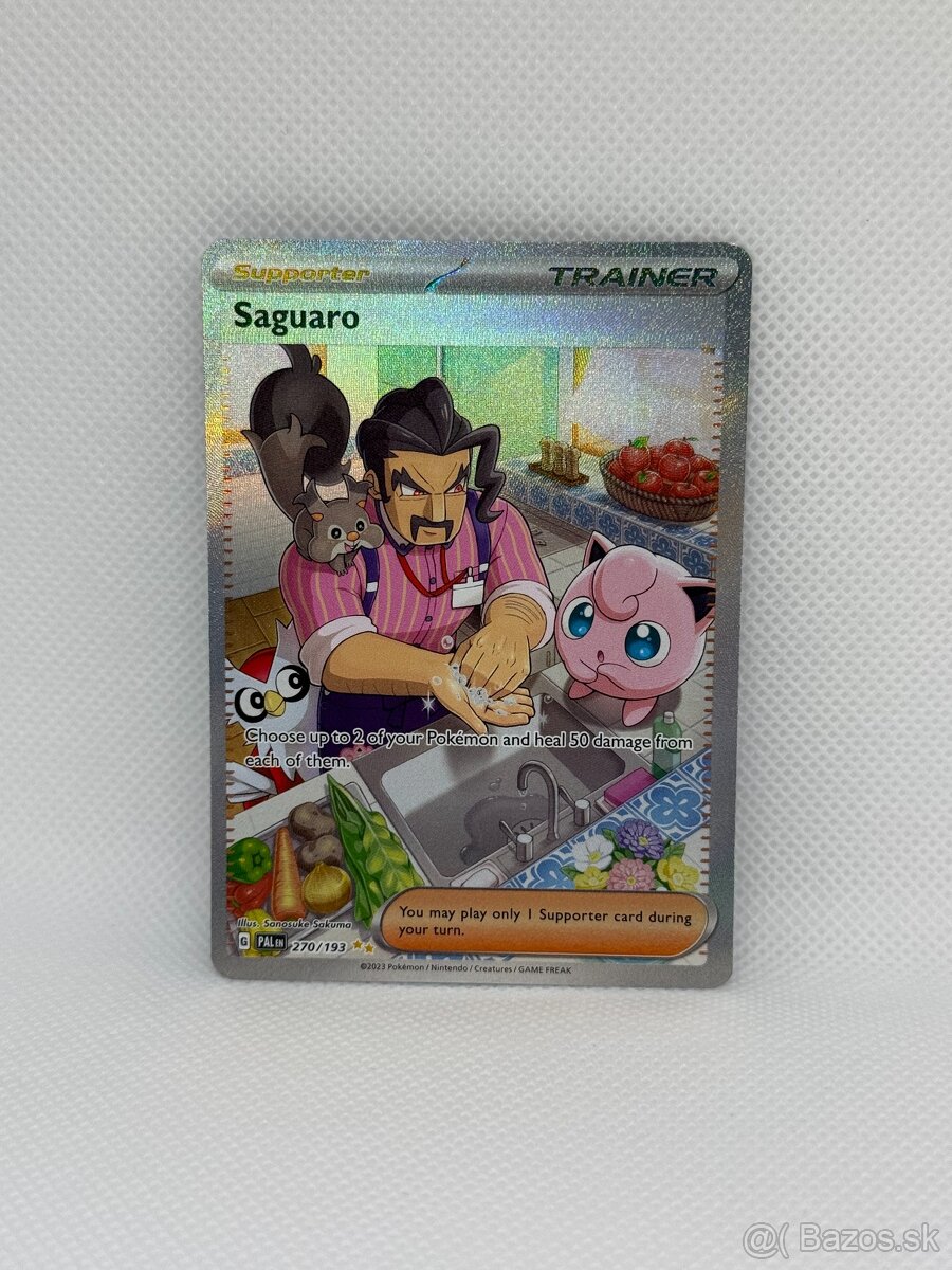 Pokémon karta Saguaro 270/193 – EX – ORIGINÁL - 7