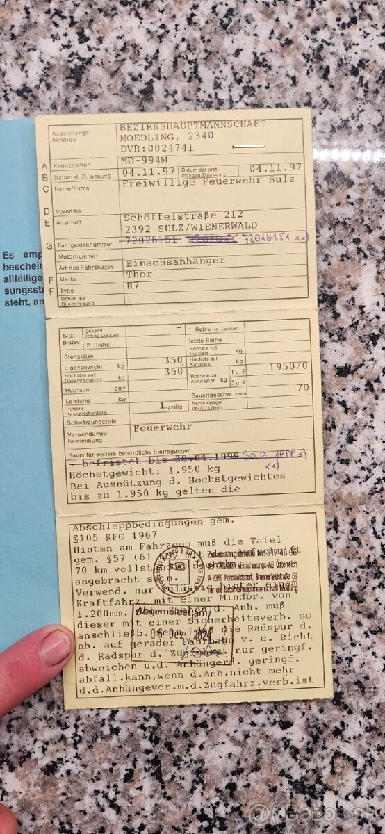 Odtahovy vozik-Motyl - 7