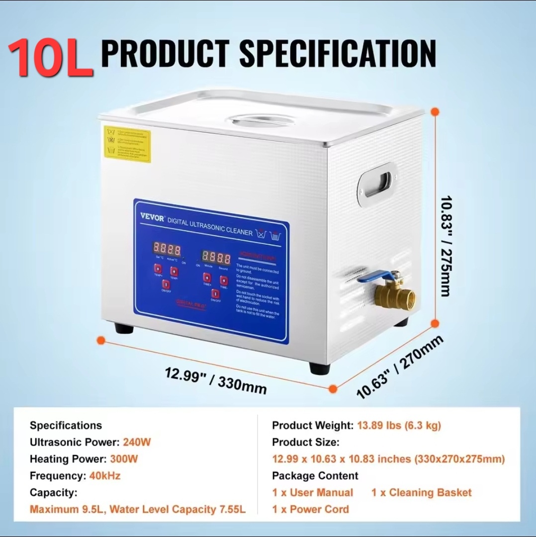 Ultrazvuková čistička - 7