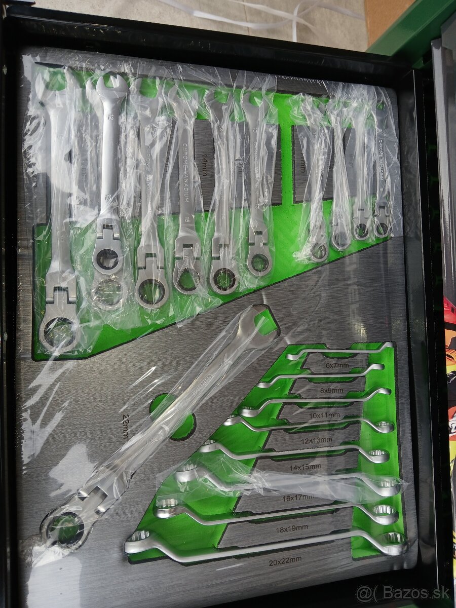 Dielenský vozík FISCHER KRAFT DE 7+1 plných 7 zásuviek - 7