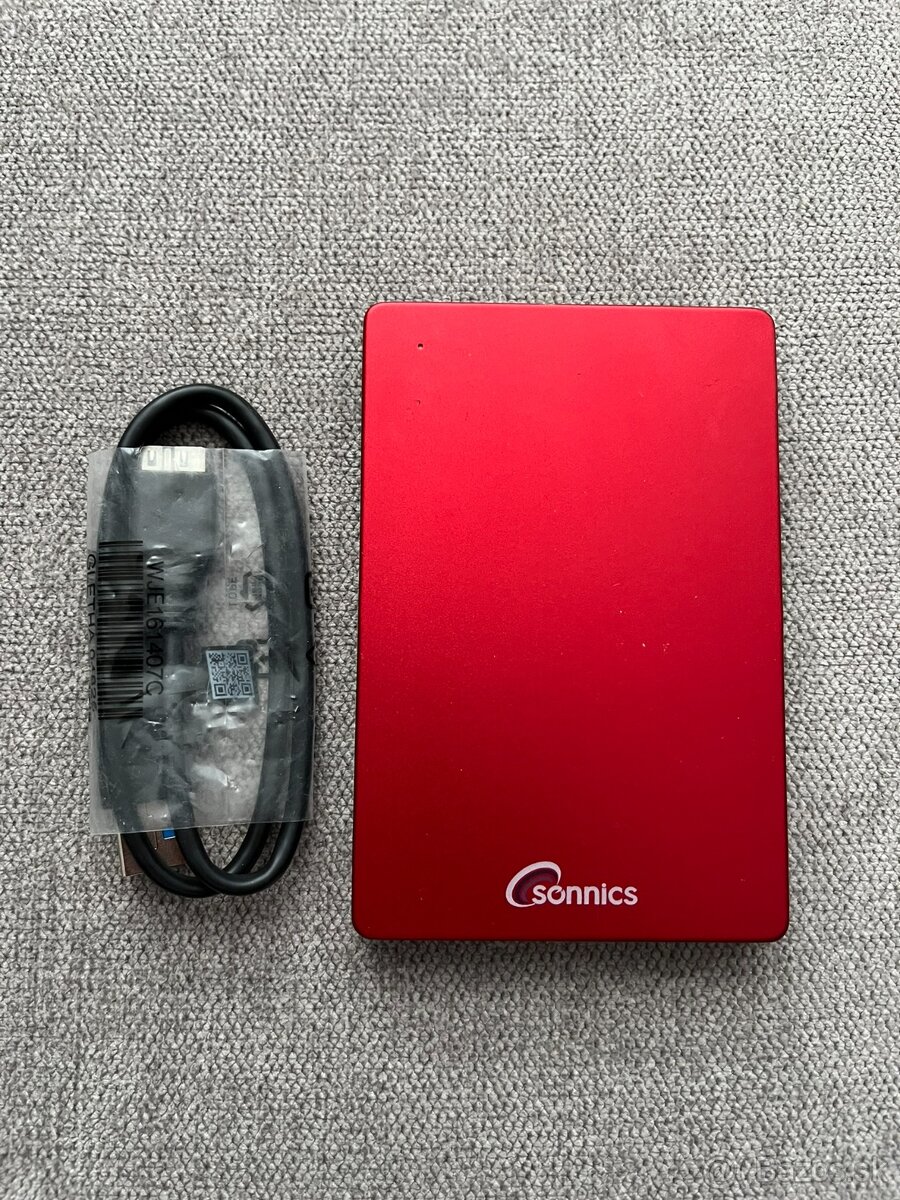 Externý 2,5" HDD WD / Seagate / Intenso / Sonnics 500GB - 7