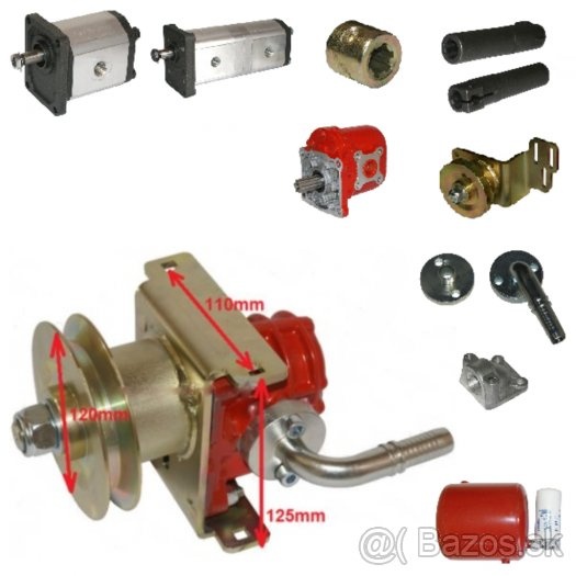 hydraulicky rozvadzac,cerpadlo,valec,orbitrol,hydromotor - 7