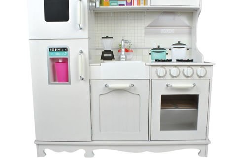 Veľká drevená kuchynka s komplet príslušenstvom - 7