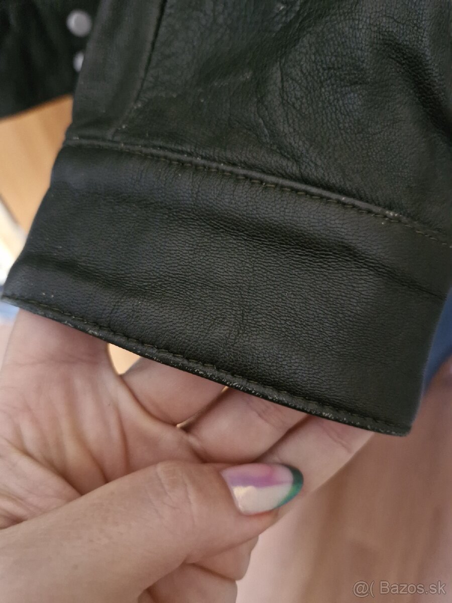 Kožená bunda H&M - 7