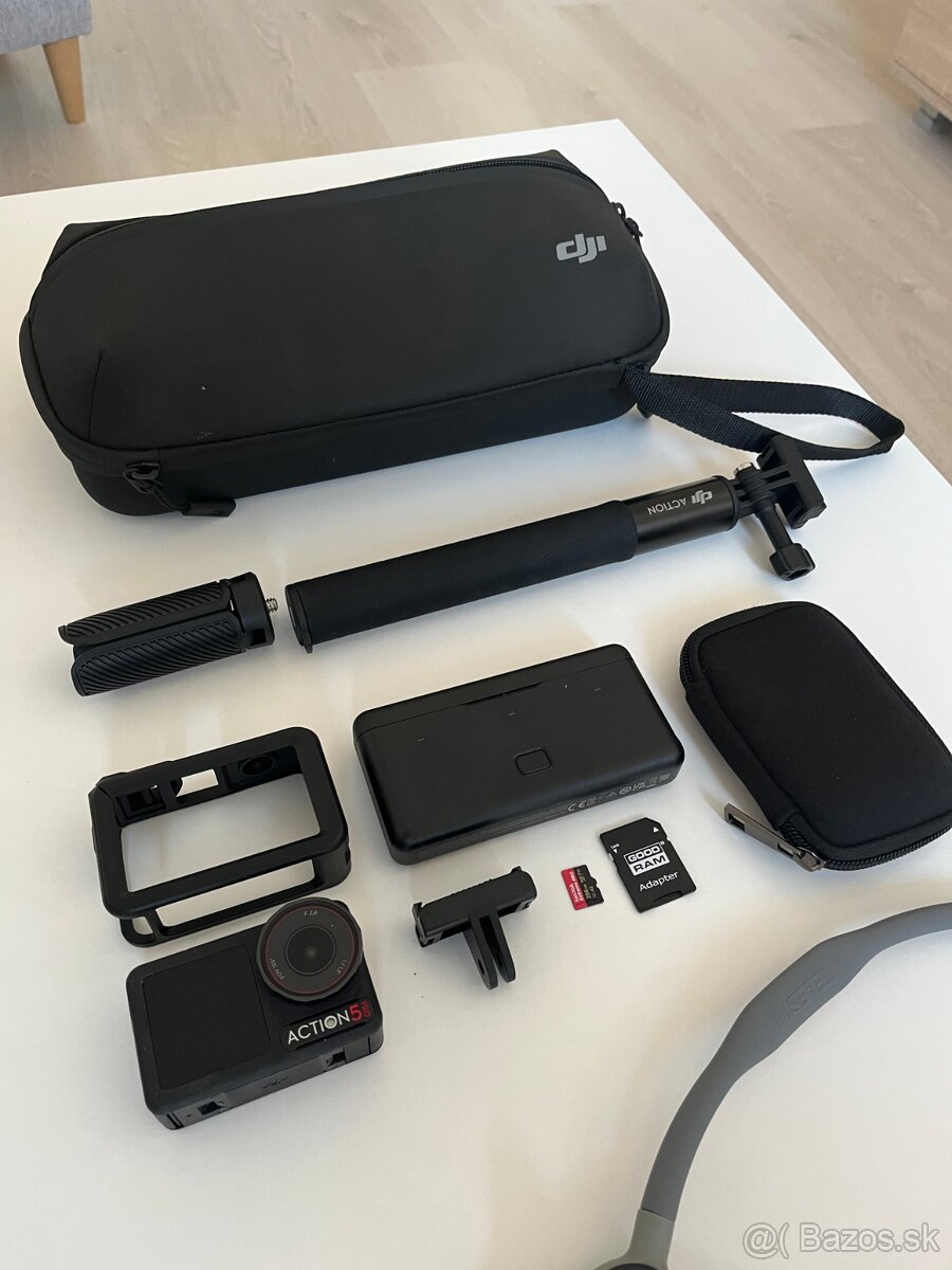 DJI Action 5 Pro Adventure Combo + veľa príslušenstva - 7