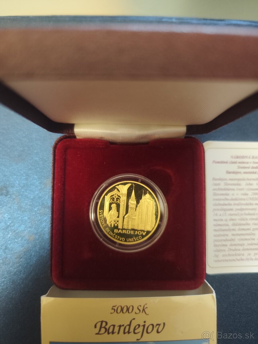 100€ a 5000sk zlaté mince - 7