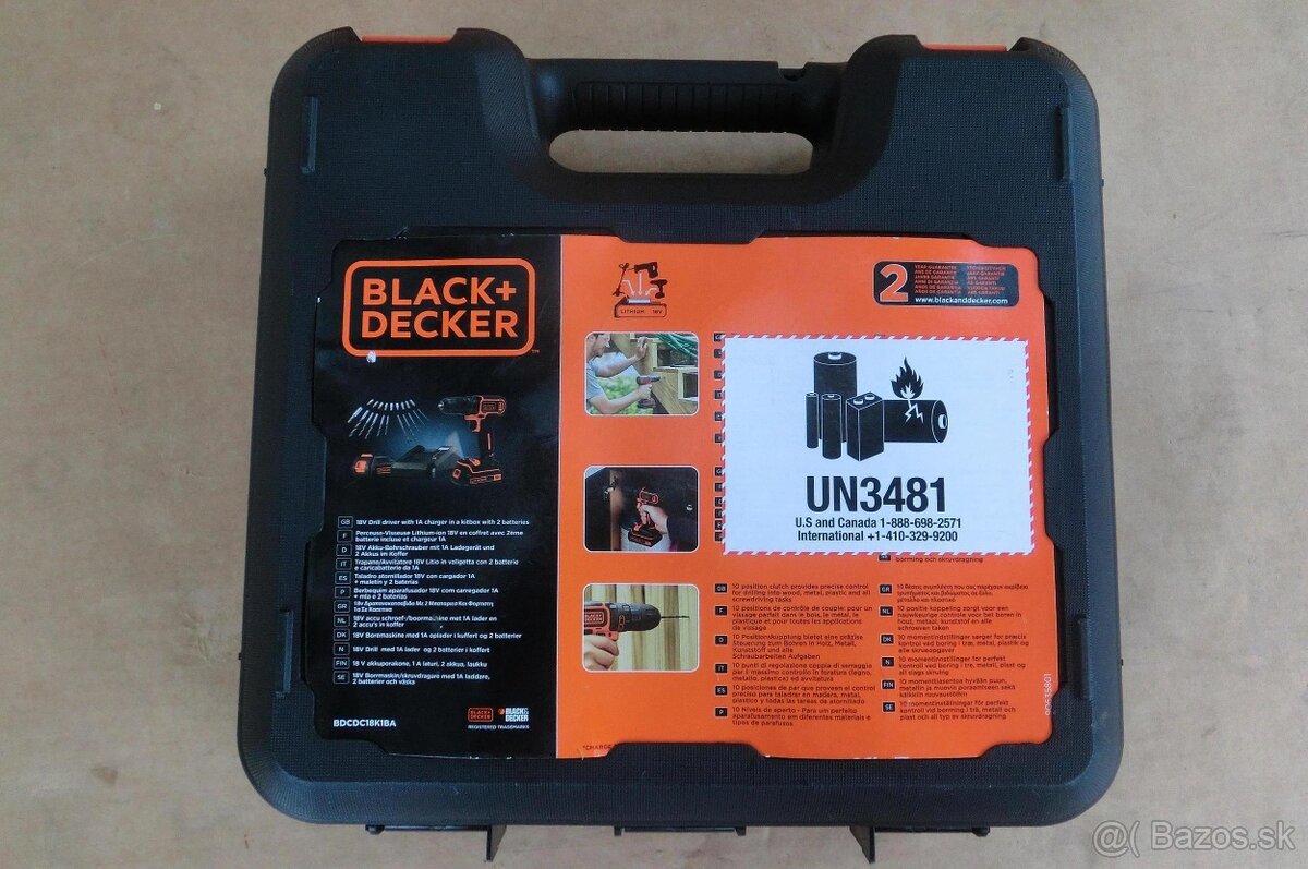Kufrík Bosch a Black & Decker . - 7