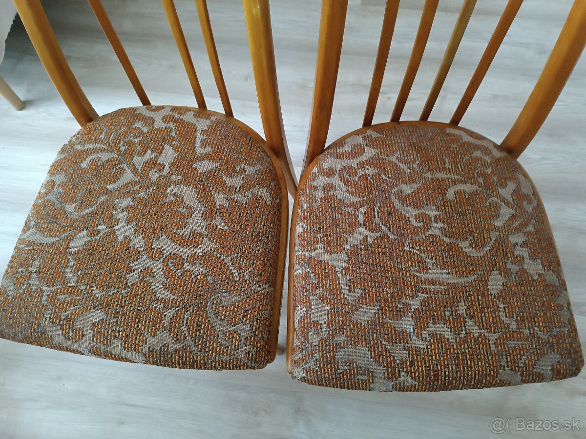 2x retro stoličky - 7
