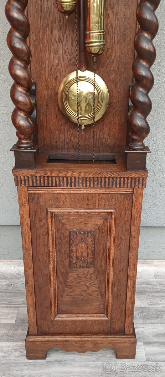 Hodiny podlahové starožitné. - 7