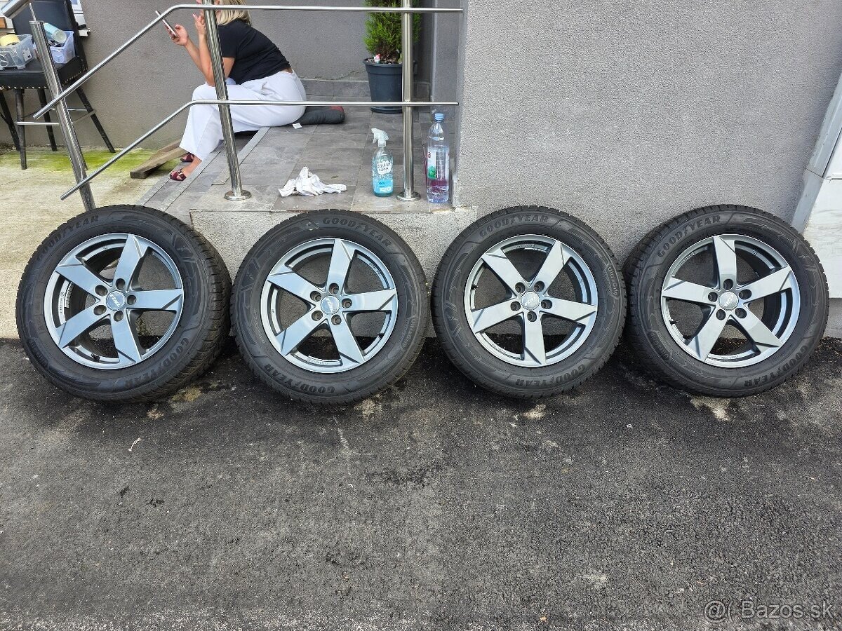 Zimne kolesá VW Tiguan 5x112 R17 215/65 r17 Kodiaq dot2021 - 7