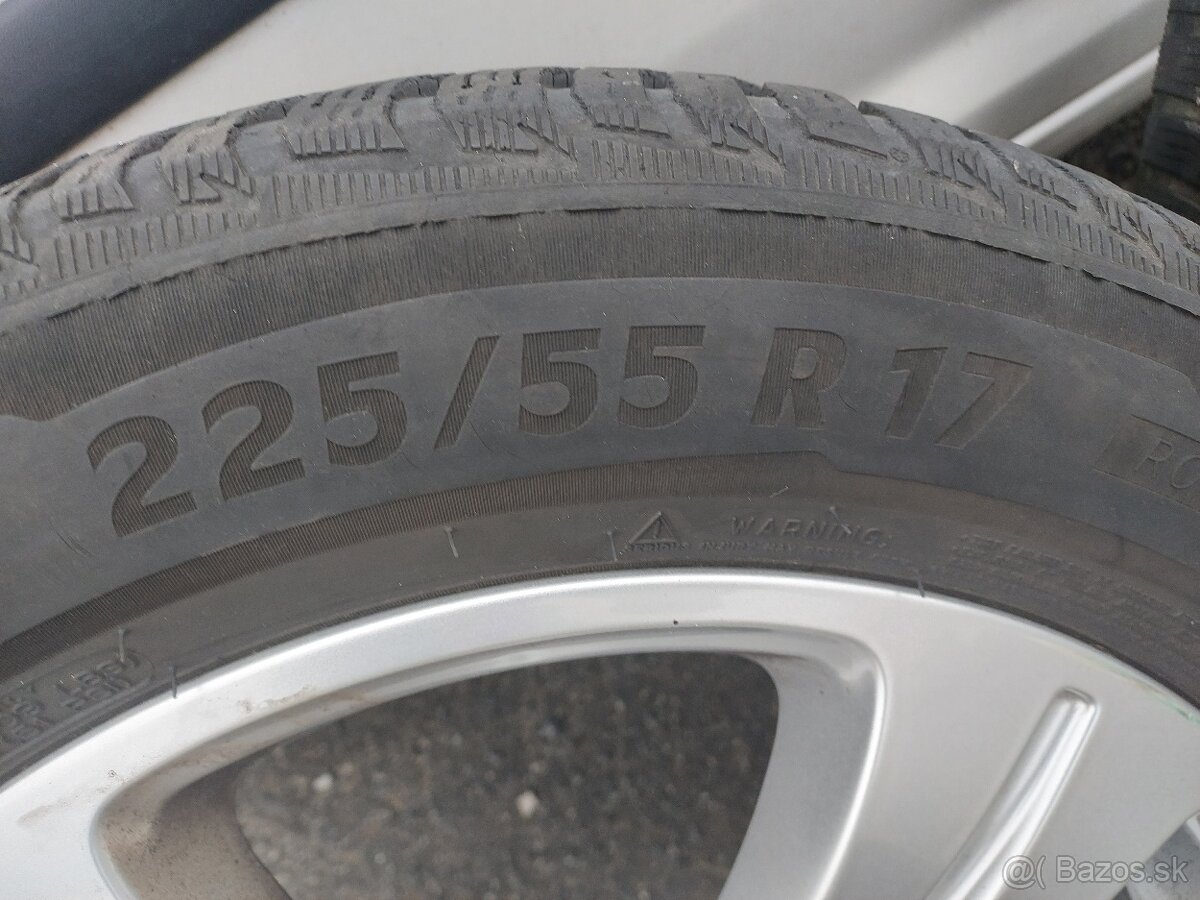 Mercedes disky 5x112 R17, 225/55 R17 - 7