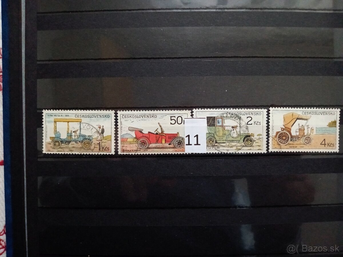 Poštové známky č.433 - ČESKOSLOVENSKO - 20 sérií - 7