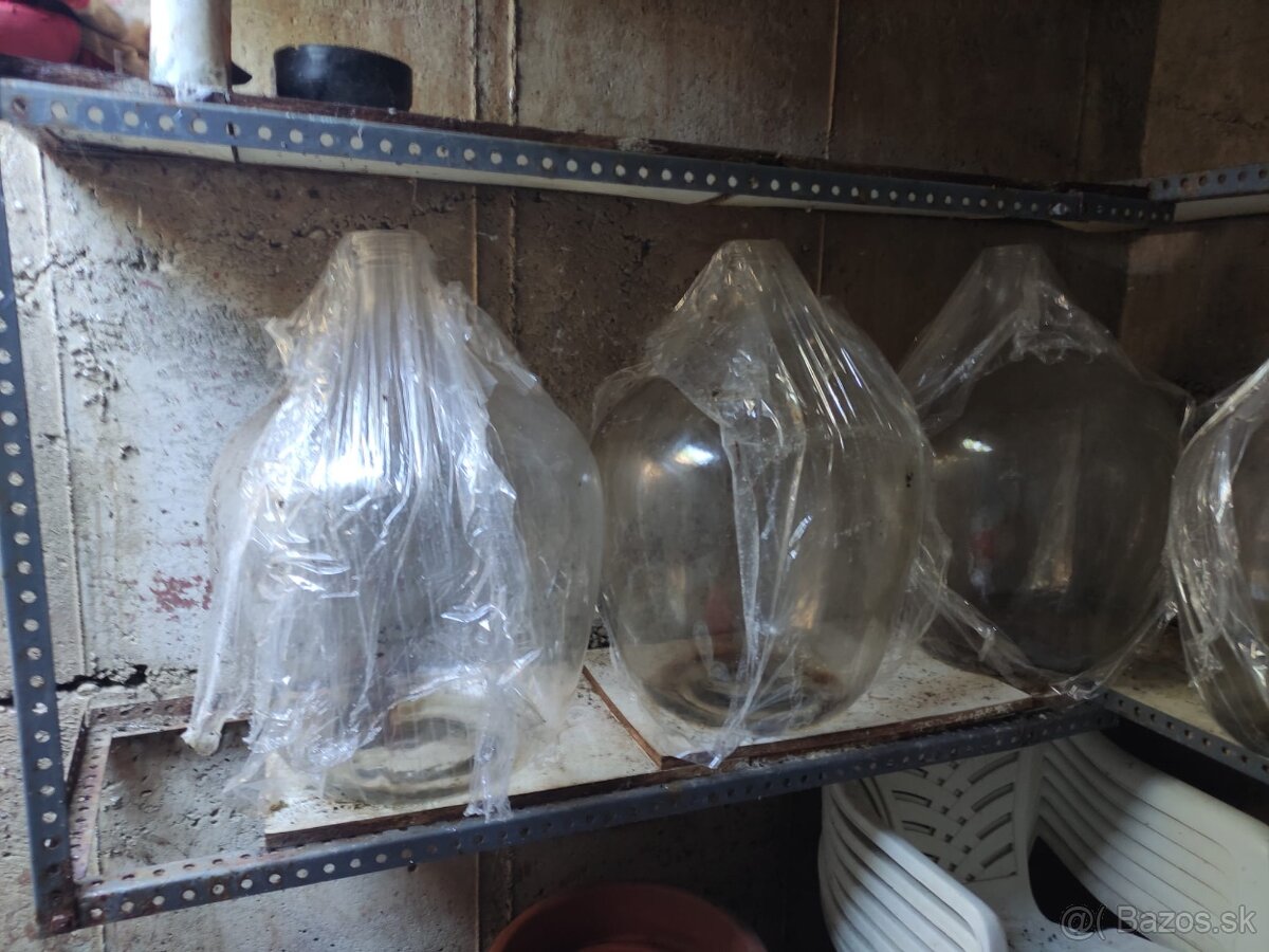 Predám sklenené demižóny - 7