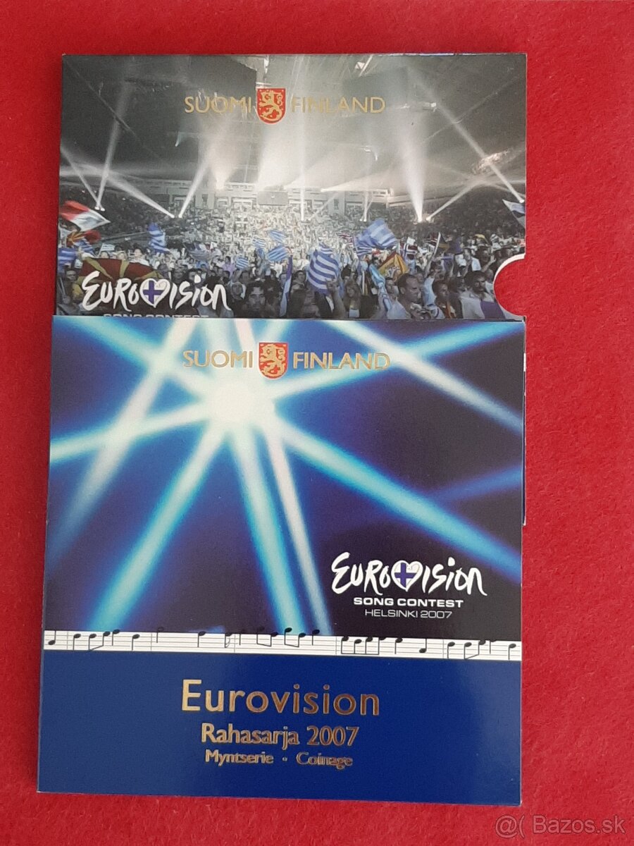 Fínsko 2006,2007,2013,2014,set minci - 7