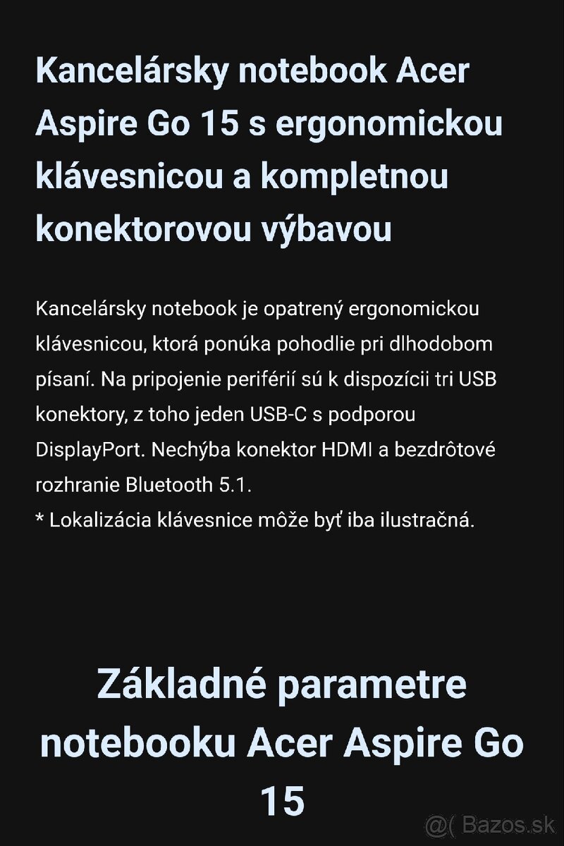 Predam Acer Aspire Go 15 Pure Silver - 7