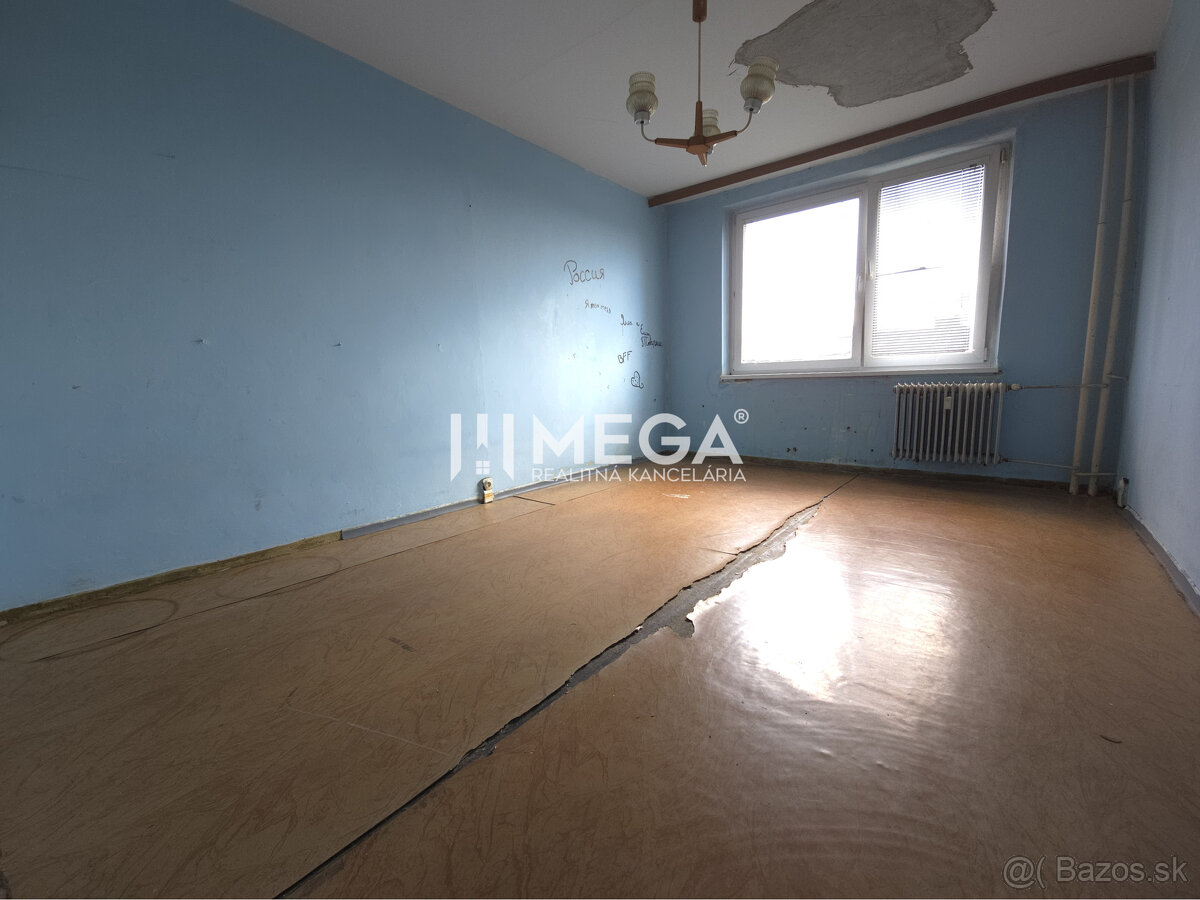 NA PREDAJ: 3-izbový byt s potenciálom – Michalovce, Okružná - 7