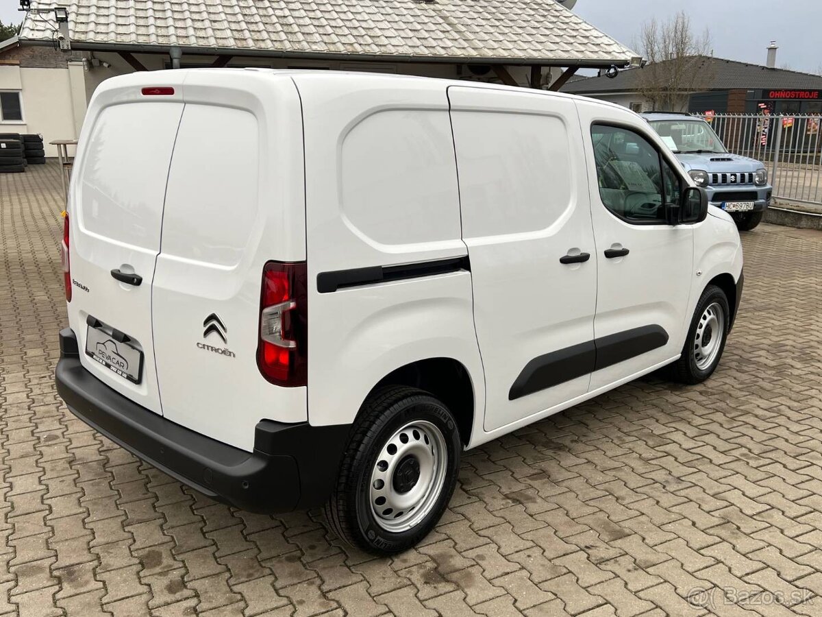 Citroën Berlingo 1.5HDI 75kw MT6 L1 NOVÉ NOSNOSŤ 900KG - 7