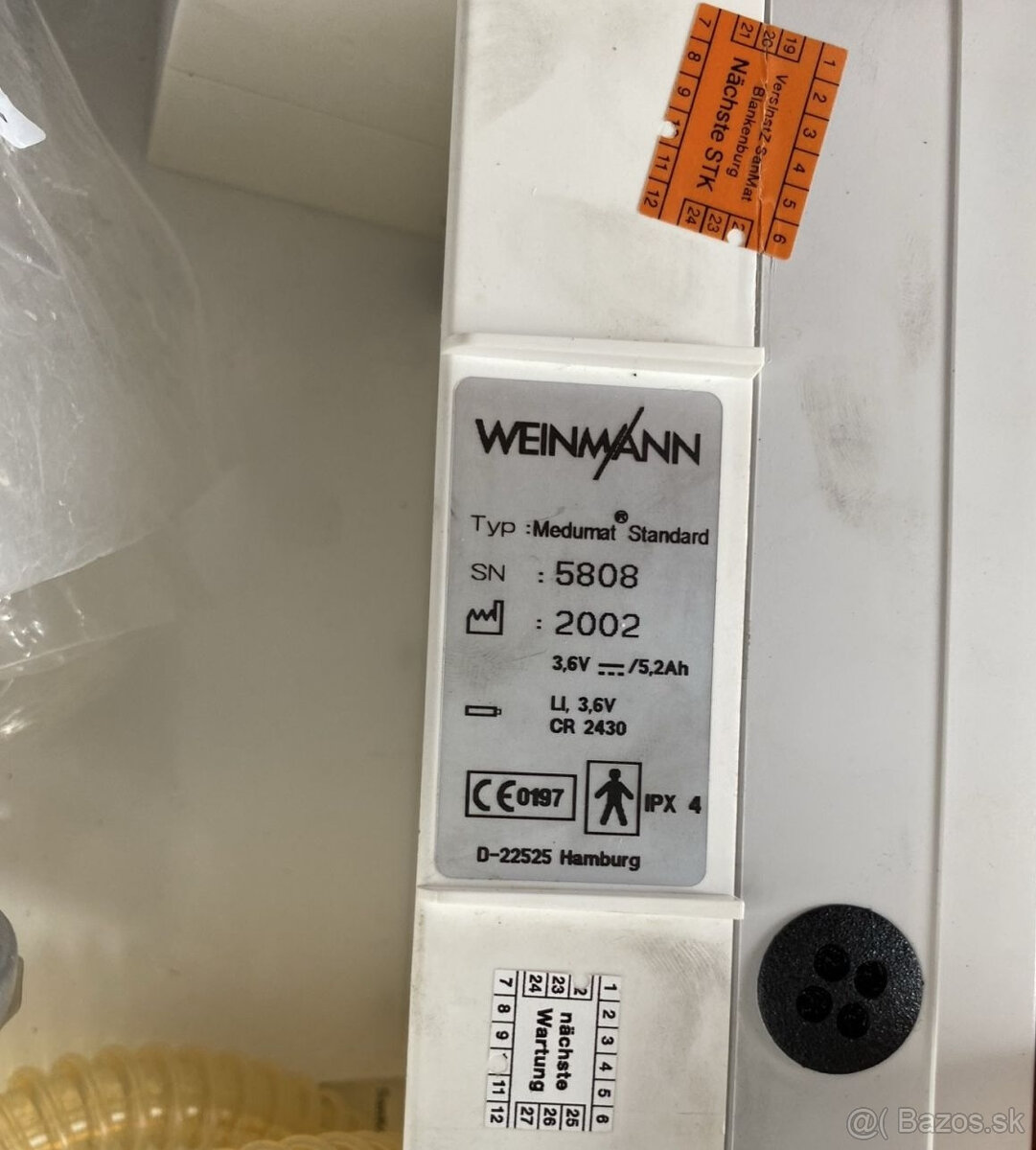 Transportní ventilátor Medumat Standard - 7