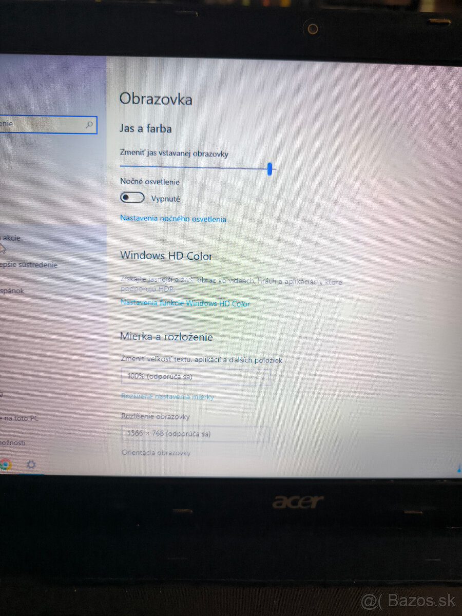 Predám kvalitný notebook Acer 5750G - 7