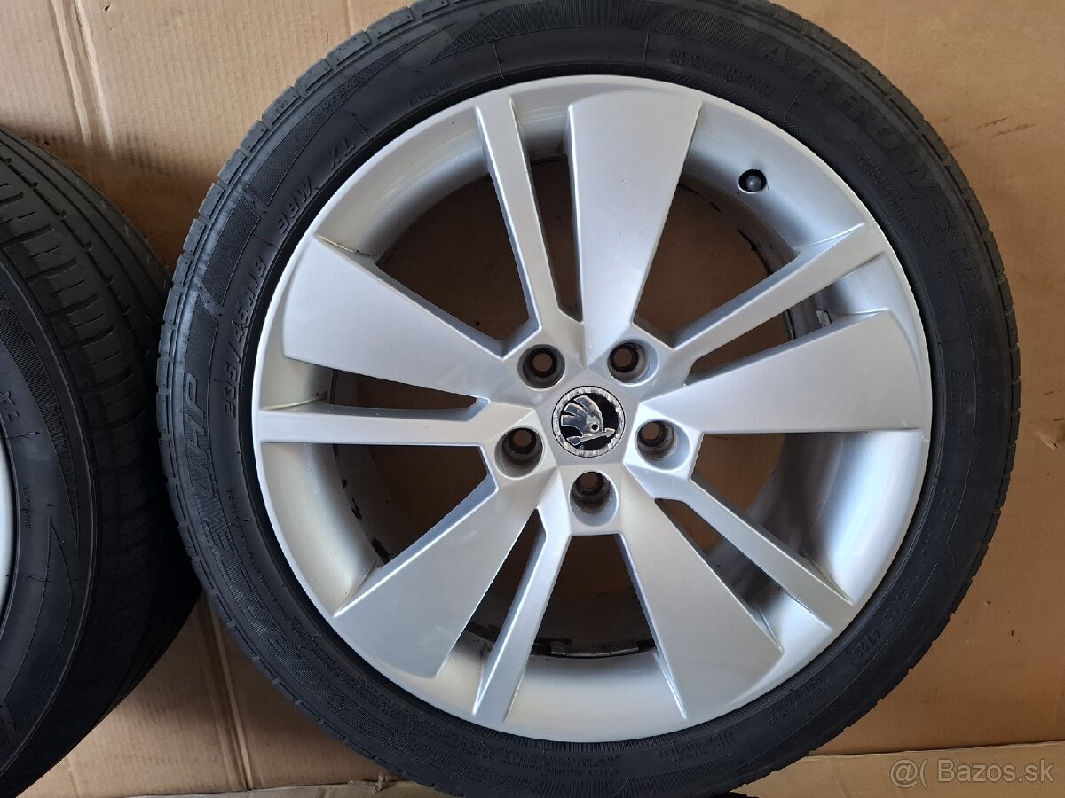disky Zenith 18" Škoda Superb 3 - 7
