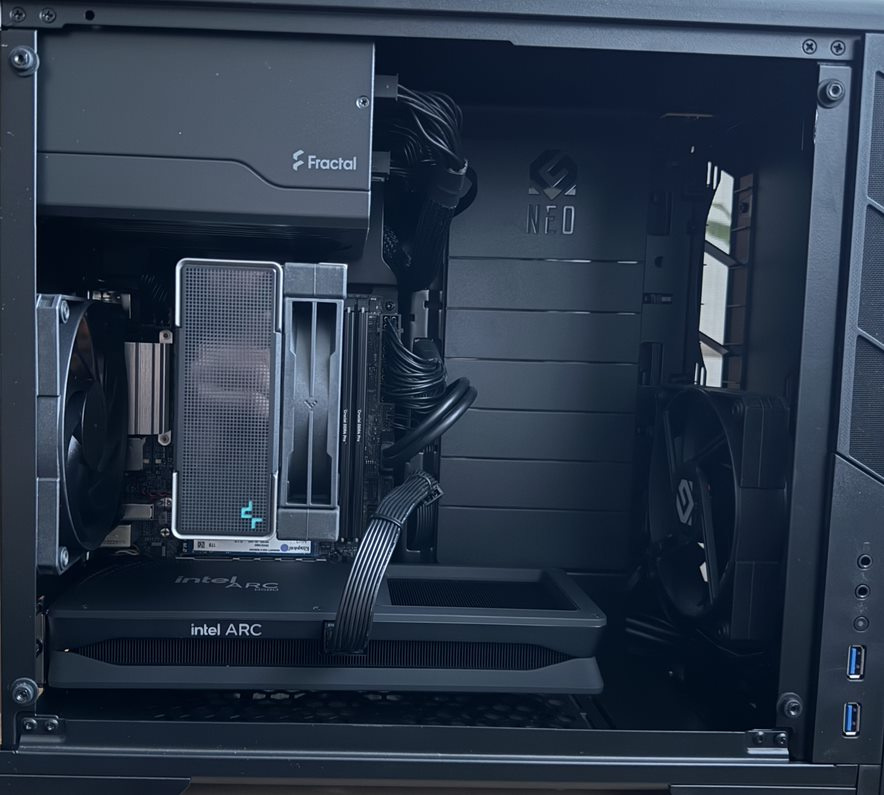 Nový PC Intel i5 12600K 32G 1TB SSD ARC B580 12G BT/WIFI WIN - 7