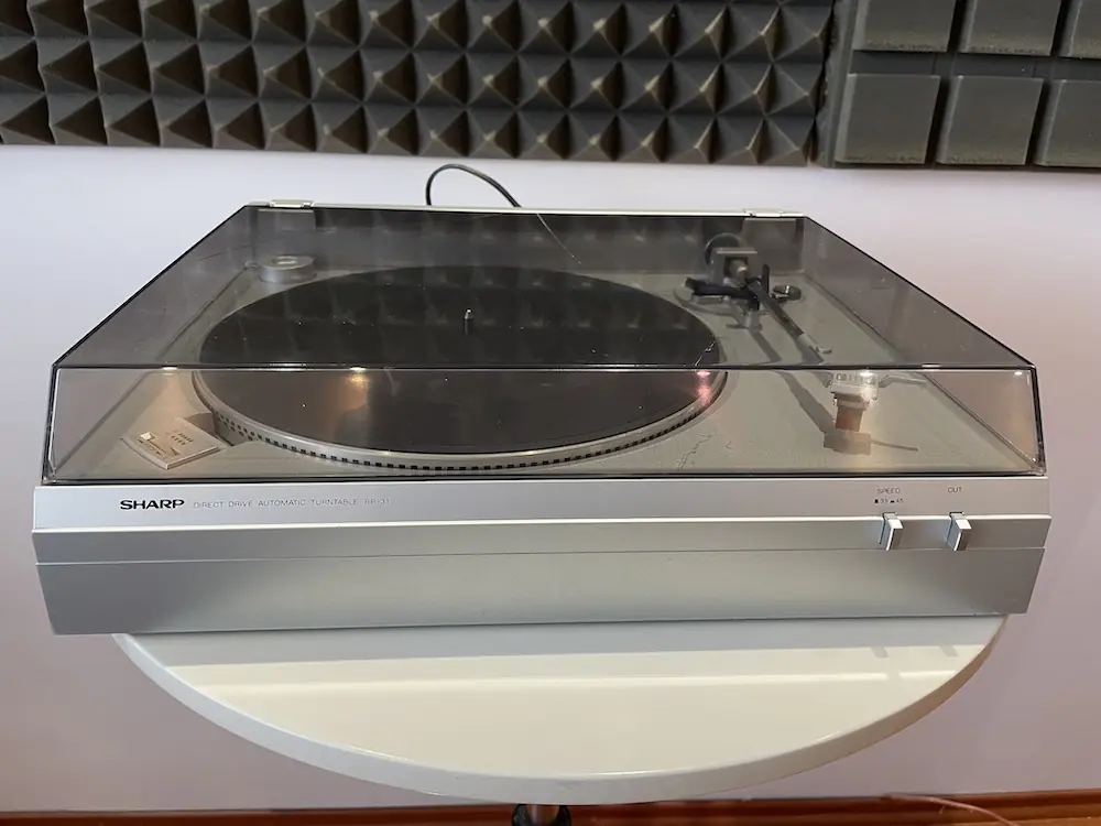 Gramofón Sharp RP-31 Direct Drive - 7