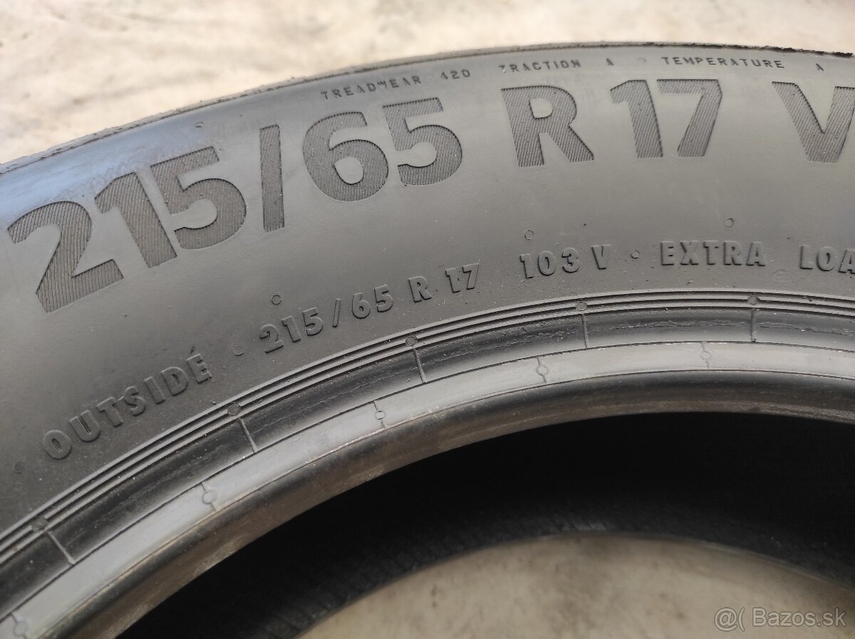 Letné pneu 215/65 R17 Continental 4ks - 7