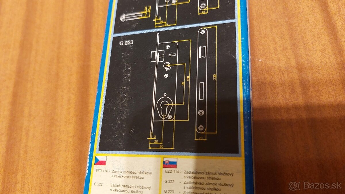 Dverné zadlabávacie zámky - 7