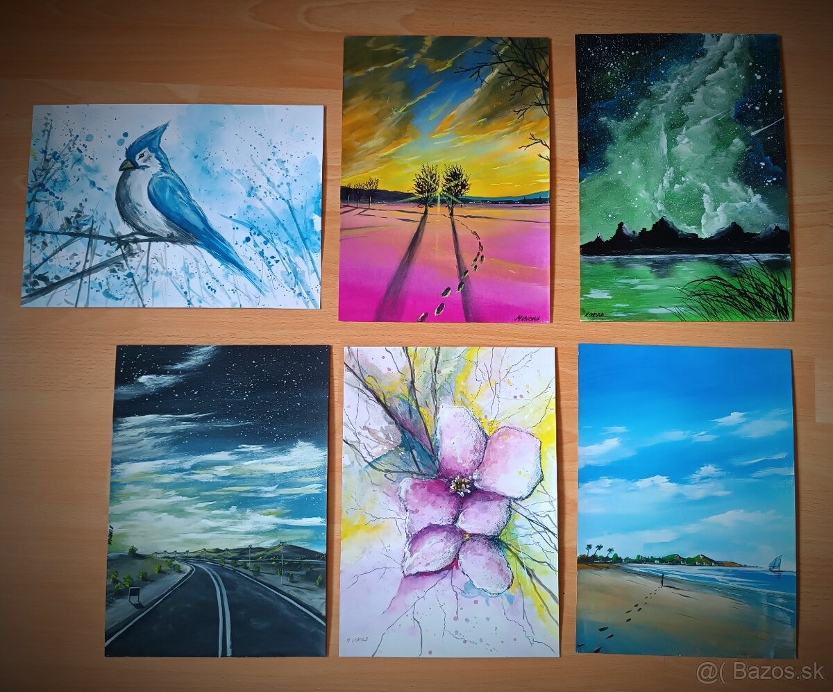 Akrylové obrazy 30x20 - 7