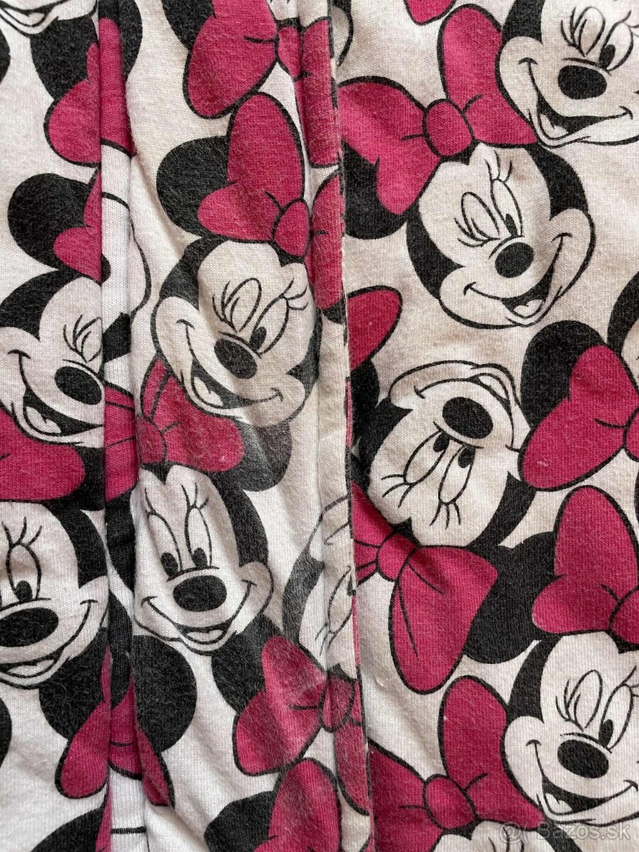 Zateplená vesta s kapucňou Minnie Mouse v.134 - 7