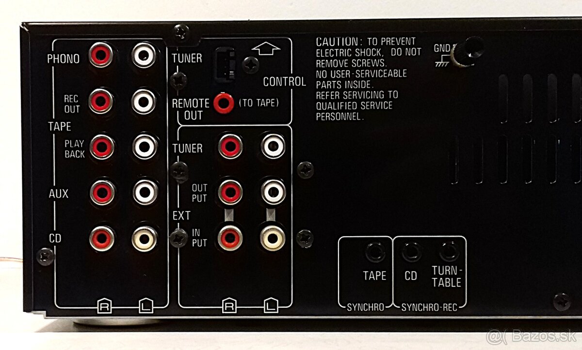 Zostava TECHNICS M02 gramo,equalizer,tuner,CD,deck,zosilnov. - 7