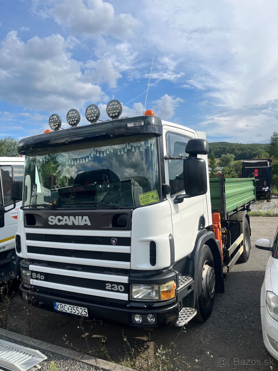Scania vyklapac s hydraulickou rukou - 7