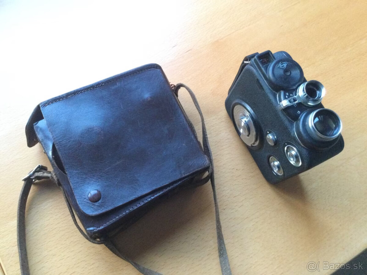 Starožitná filmová kamera EUMIG C3 8mm - 7