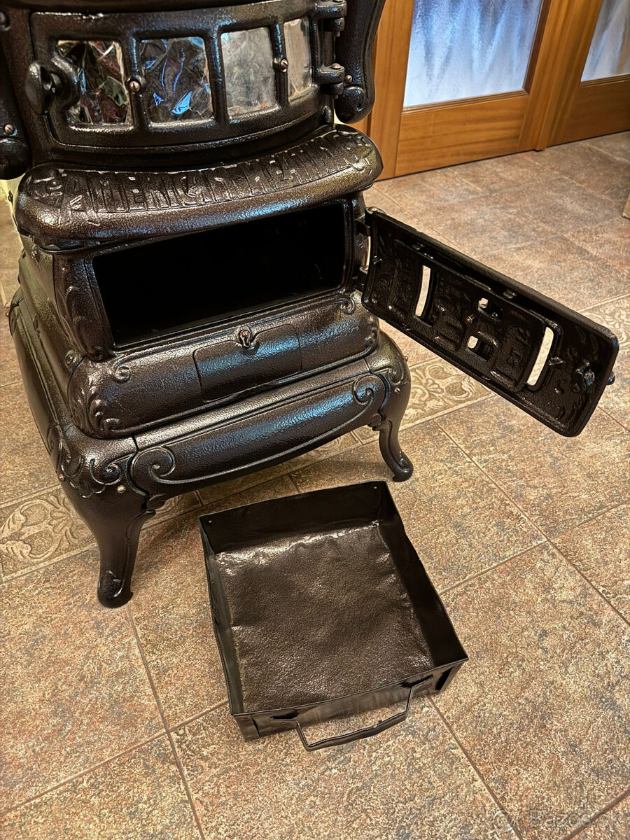 Starožitná pec AMERICAN HEATING, prel. 19./20. storočia - 7