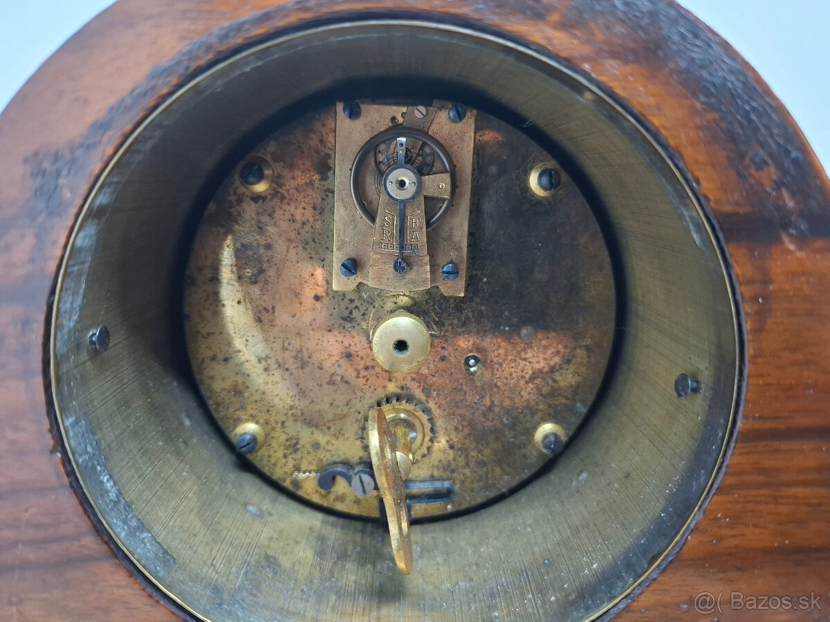 Predám starožitné Francúzke komodové hodiny 85 € - 7