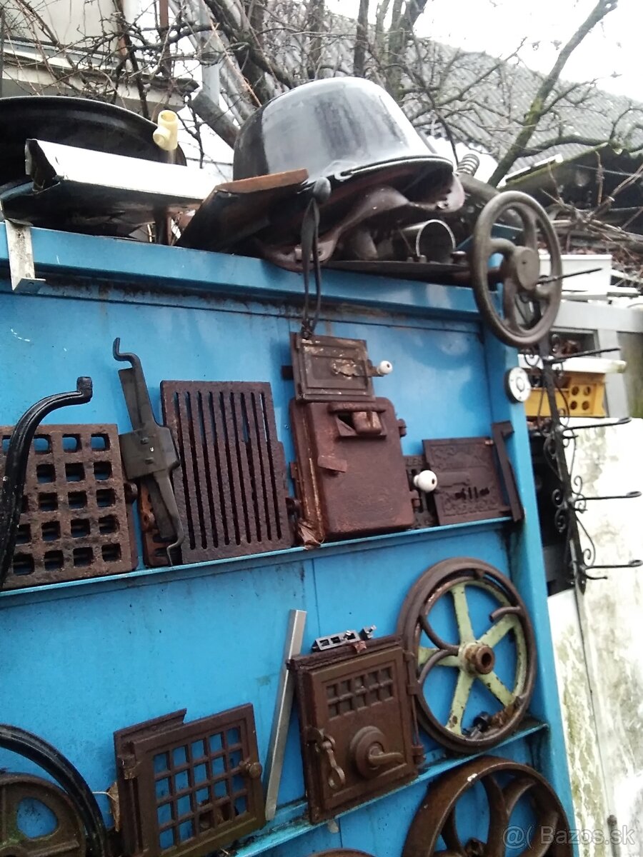 Predám liatinové mriežky, dvierka.. - 7