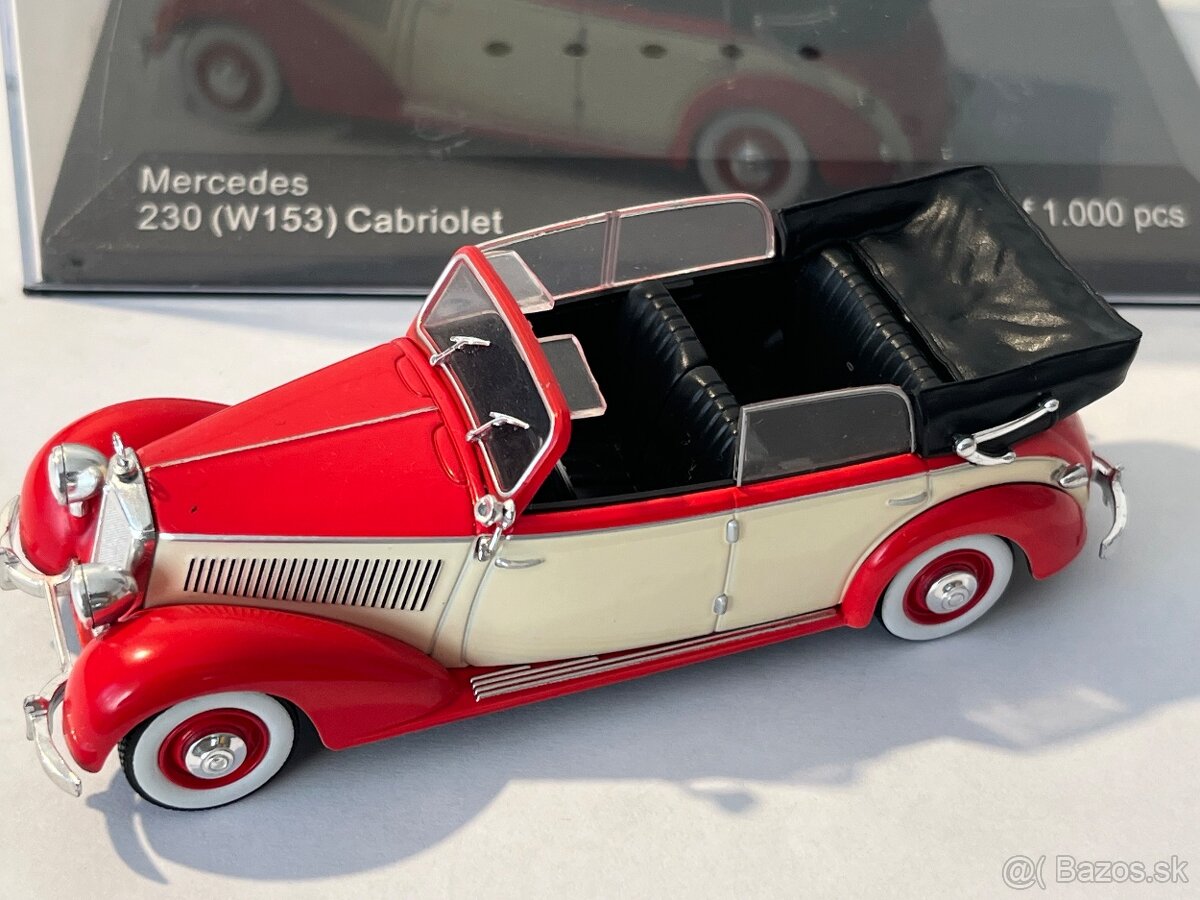 Modely autíčiek 1:43 - 7