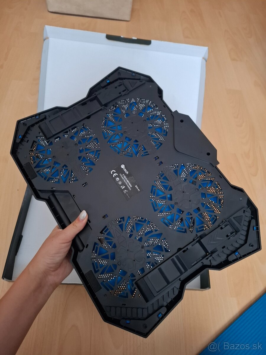 Chladiaca podložka pod notebook - C-Tech Zefyros GCP-01B - 7