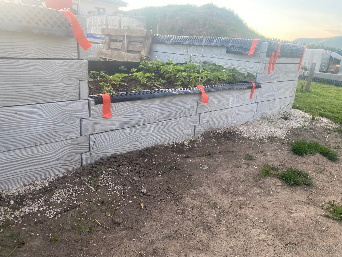 Betónové vyvýšené záhony ucelené zostavy - 7