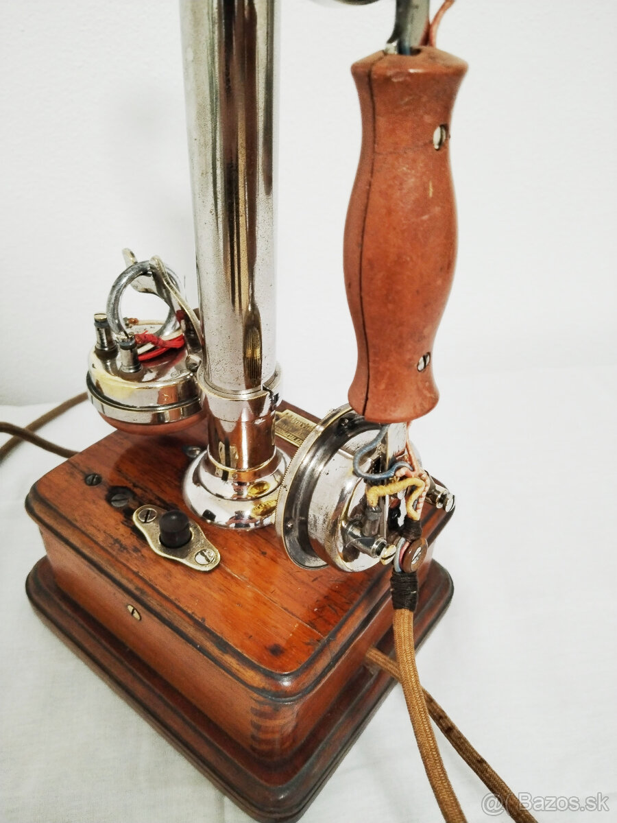 starožitný telefón Picart Lebas - 7