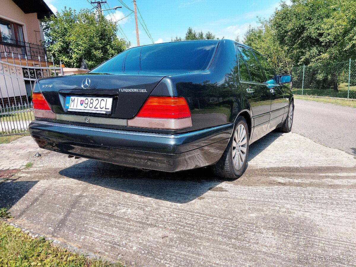 Predám Mercedes W140 mamuta 3.5td - 7