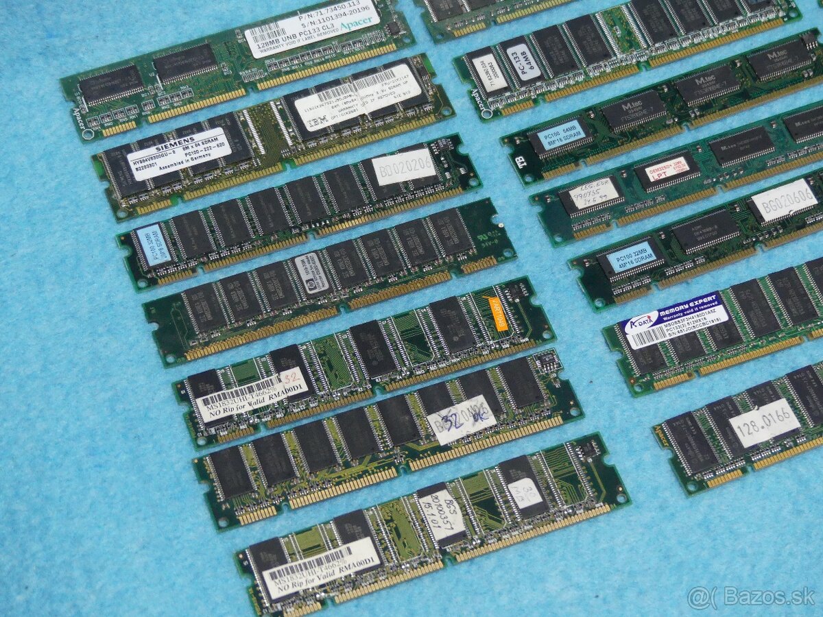 velka zbierka DDR1, DDR2, DDR3, server, jednotlivo aj spolu - 7