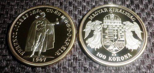 FJI zlaté mince kopie Franz Josef nejlepší dárek RU - 7