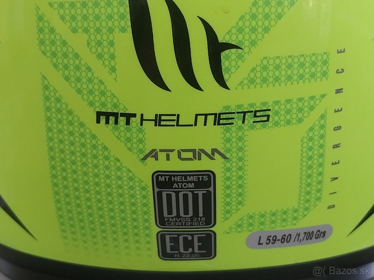 Vyklápacia prilba MT Atom - 7